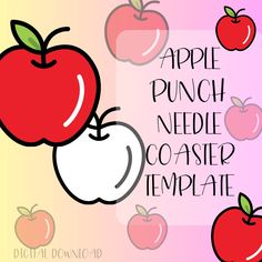 an apple punch needs to be easier template