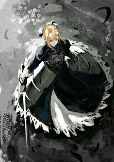 Altria Pendragon, Character Design Anime, Type Moon Anime, Fate Characters, Arturia Pendragon, Fate Stay Night Series, Fate Anime, Arthur Pendragon, Fate Anime Series