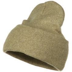 Stretch ECO Cotton Long BeanieMade of 75% cotton and 25% acrylic.One size fits most with flexibility, fitting up to XL.Crown measures 13 inches long including cuff and 7 1/2 inches wide, 3 layers.Thick, soft and warm material.Hand wash only.Available in black, milk, khaki, olive, red, brown, grey, charcoal, navy, beige and .Made in USA.W51S68E. Looking for easily stretchable long beanie for this winter?! Try our Stretch ECO Cotton Long Beanie that fits up to headsize XL with flexibility. Made fr