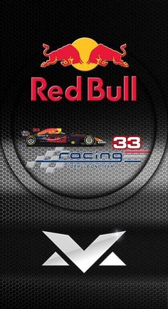 the red bull racing app is shown