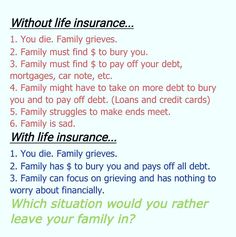 an image of a family life insurance form