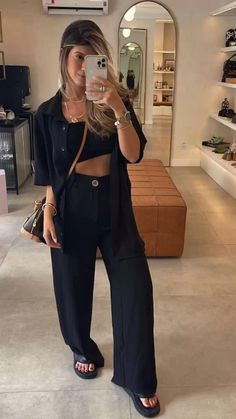 Summer Outfits Dresses, Look Hippie Chic, Stile Boho Chic, Nashville Outfits, Europe Outfits, Outfits Dresses, Elegante Casual, Looks Black, Mode Inspo