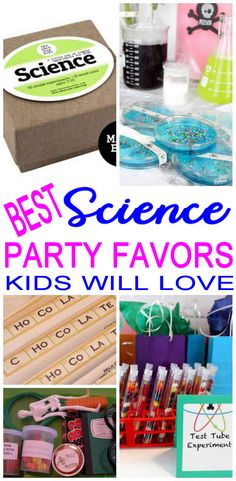 the best science party favors for kids will love them and they are sure to have fun