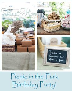 picnic in the park birthday party