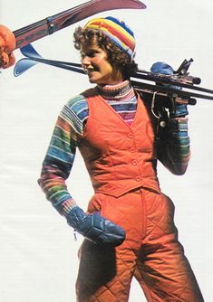 70s Ski, Just Seventeen, Fashion 70s, 70s Inspired Fashion, Vintage Knitwear, Ski Outfit, 70’s Fashion