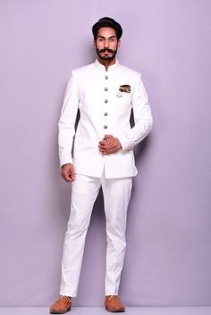 Hello this is our new shop be it female or male silver jewelery https://www.etsy.com/in-en/shop/afgaanjewellers?ref=seller-platform-mcnav  Please ChakeoutItem details Handmade Men Suits White Designer Luxury Formal Fashion 3 Piece Wedding Party Wear Groom Suit Listing Include (Coat + Pant) Fabric:- Imported, Premium Color:- White Dry Clean Only The suit is for wedding, Party, Proms, and Etc Express Shipping to world-wide but Remote Area May Take Longer Little color variation may possible due to photography and lights Example Please See Below. Payment Method We accept payments only by PayPal. Using this feature you can instantly pay by your credit card or from your PayPal balance. As this is a transaction service provided by PayPal, you are assured for complete security in online payments. Silver Kurta With Zari Work For Wedding, Silver Wedding Kurta With Zari Work, Traditional Silver Kurta For Wedding, Silver Wedding Kurta, Festive Silver Wedding Kurta, Silver Sherwani For Eid Wedding, Silver Sherwani For Wedding And Eid, Silver Kurta For Wedding And Festivals, Formal Silver Traditional Wear With Zari Work