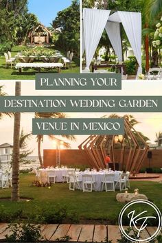 Picture this: a destination wedding surrounded by colorful florals, vibrant greenery, and your friends and family there to enjoy ​ ​your dream destination. ​ ​Garden wedding venues on their own have an aura of elegance and natural beauty, and finding the perfect garden venue in mexico at an incredible all-inclusive resort in mexico takes this sophisticated trend to the next level. Since we’re the destination wedding experts, we’ve gathered our favorite destination garden wedding venues in mexico.