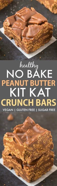 no bake peanut butter kit katt crunch bars