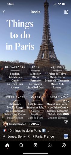 Shopping Food, Paris Travel Tips