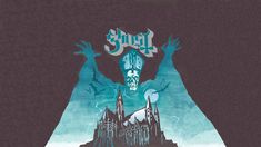 an image of a poster with the words ghost on it