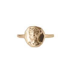 Artemis Molten Ring |  Rings - Common Era Jewelry Common Era Jewelry, Collectible Open Rings, Artemis Jewelry, Artemis Ring, Molten Ring, Common Era, Goddess Of The Hunt, Heirloom Ring, Female Empowerment