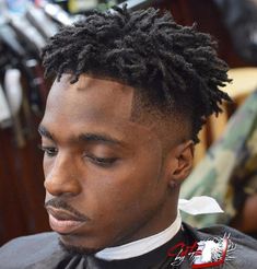 Short Dread Styles, Temp Fade Haircut, Dreadlocks Men