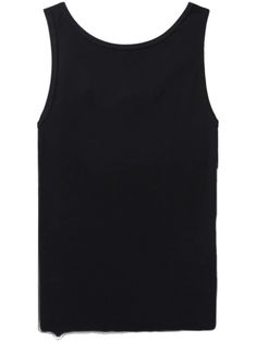 black cotton sleeveless crew neck straight hem Wedding Guest Looks, Yoko London, City Dress, Iconic Bags, Demi Fine Jewelry, Summer Beach Wear, Ballet Flat Shoes, Ski Wear, Cotton Top