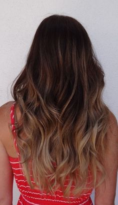 26 Cute Haircuts For Long Hair – Hairstyles Ideas | PoPular Haircuts Light Brown Ombre Hair, Light Brown Ombre, Best Ombre Hair, Light Brunette, Brown Ombre Hair, Cute Haircuts, 2015 Hairstyles, Super Hair