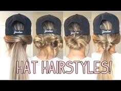 Hairstyles To Wear With A Hat, Medium Long Hair, Mom Hairstyles, Work Hairstyles, Long Hairstyles, Medium Long, Hair Today, Great Hair, Hair Dos