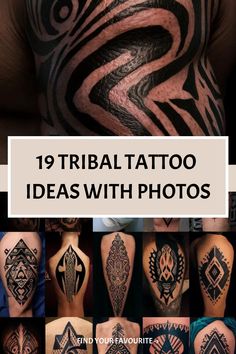 19 Tribal Tattoo Ideas with Photos Indian Tattoos For Men, American Indian Tattoos, Ink Inspiration, Indian Tattoo, Black Lines, Bold Black, Back Tattoo