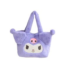 Color: kuromi Kawaii Handbags, Pom Pom Purin, Sanrio Bag, Sanrio Plush, Caps And Hats, Kawaii Sanrio, Plush Bags, Cosplay Accessories, Plush Backpack