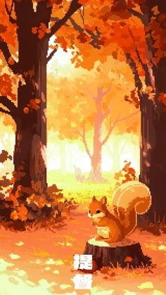 AI generated wallpapers pixel art lo-fi cute animal Wall Art, Instagram, Art