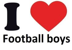 i love football boys sticker