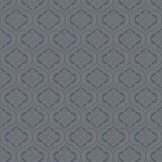 a gray and black wallpaper with an intricate design on it's surface,