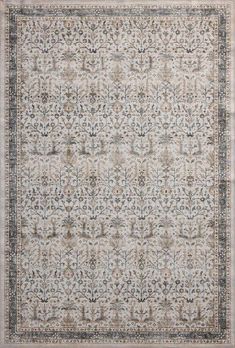 The Anniston Collection is a washable rug with traditional motifs in beautifully saturated and distressed tones. This durable area rug is power-loomed of polyester in China and designed for the busiest rooms of the home—living rooms, bedrooms, kitchens, hallways, and more. It can be washed in a home washing machine without an agitator, depending on the size. Any rug size 5' x 7'6" or smaller, including all runners, can fit into a washing machine that’s 3.4 cubic feet or bigger; 6' x 9' rugs require a washer that’s 4.2 cubic feet or bigger; 7'6" x 9'6" rugs require a washer that’s 4.8 cubic feet or bigger; 9' x 12' rugs must be washed in a commercial washer with at least a 60-lb. capacity. Wash in cold water, delicate cycle, with mild detergent, and no bleach; hang dry or lay flat to dry. Stone Rug, Vintage Style Rugs, Outdoor Accent Table, Updated Traditional, Traditional Motifs, Outdoor Accents, Planter Stand, Outdoor Sconces, 9x12 Rug