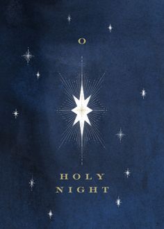 Pole Star Card A Blessed Christmas, Nativity Star, Blessed Christmas, Christmas Card Online, Navy Christmas, Religious Christmas Cards, Star Illustration, Star Painting, Paperless Post