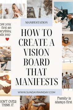 How to Create a Vision Board: A Step-by-Step Guide What Should Be On My Vision Board, Pinterest Board Ideas Inspiration, Vision Board Ideas On Wall, Spiritual Goals Vision Board, How To Write A Vision Board, Vision Boards For Manifestation Examples, White Board Vision Board, Vision Board For Successful Women, Vision Board Ideas For Women