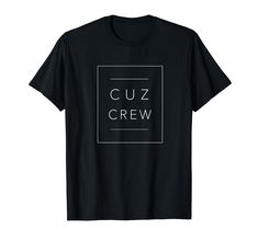 PRICES MAY VARY. This cousin crew shirt for toddlers, kids, and adults has a cute minimalist-inspired cuz crew graphic design that’s sure to put a nice memorable smile on your son, daughter, niece, nephew, granddaughter, or grandson that will look great in family pictures. Give this matching cousin crew t-shirt as the perfect gift to all cousins during your next family reunion, vacation, or during a new baby announcement. Lightweight, Classic fit, Double-needle sleeve and bottom hem New Baby Announcement, Matching Family T Shirts, Family Reunion Shirts, Reunion Shirts, Cousin Crew, New Baby Announcements, Family Vacation Shirts, Crew Shirt, Vacation Shirts