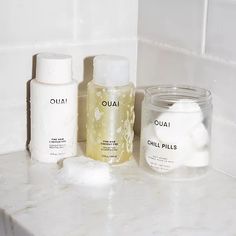 Ouai Fine Hair, Oil For Fine Hair, Fine Hair Shampoo, Ouai Shampoo, Ouai Haircare, Shampoo For Fine Hair, Color Safe Shampoo, Musk Perfume, Skincare Packaging