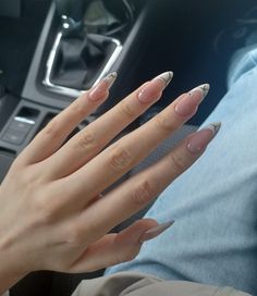 Yaz Nail Art, Euphoria Nails, Chrome Nails Designs, Cute Gel Nails, Soft Nails, Crystal Nails, Minimalist Nails