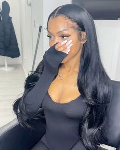 Black Hair Inspiration, Part Wigs, U Part Wigs, U Part, Extensions Hair, Hair Appointment, Hair Laid, Hair Ponytail Styles, Lace Silk