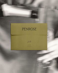 an envelope with the word penrose on it