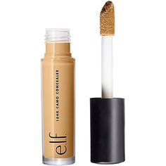 e.l.f. Cosmetics - 16HR Camo Concealer in Medium Sand (medium with neutral undertone) #ultabeauty Highlight Formula, Elf Concealer, Anti Aging Concealer, Anti Aging Makeup, How To Apply Concealer, Under Eye Wrinkles, Best Concealer, Concealer For Dark Circles, Liquid Concealer