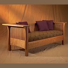 Craftsman Sofa, Classic Home Decor Ideas, Sofa Wood Frame, Craftsman Interior, Craftsman Furniture