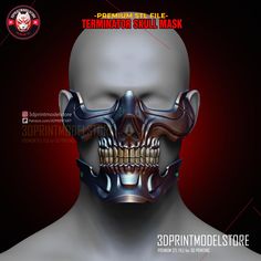 Terminator T-800 Face Mask - Cosplay Halloween Helmet - Hollow Skull Mask - 3D Print Model - STL Files 3D Printing **PREMIUM STL Files for 3D Printing** Follow me - My Patreon/For Commercial to sell Prints: https://www.patreon.com/3DPrintArt - I'd love to see your prints, please tag me on my instagram @3dprintmodelstore - Contact me: 3dprintart.design@gmail.com STL file for Cosplay - Costume - Halloween - Toys Files Type: STL The STL is 1:1 scale - Easy to Print This model can be resized by 3d print software Let us know if you want to split it into more pieces for smaller 3D Printer.  The STL is for Personal use only. Do not copy or redistribute work.** **Please contact me if you want to use it for Commercial  If you have any questions or problems with the model or commission request pleas Mask 3d Print, Halloween Toys, Skull Mask, Cosplay Halloween, Stl Files, Terminator, Print Models, Costume Halloween, 3d Printer