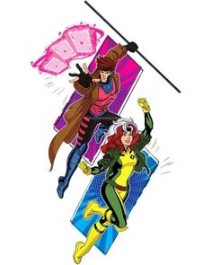 X Men Animated Series, Rouge Xmen, Gambit Wallpaper, Rogue And Gambit, Marvel Mutants