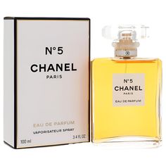 Chanel No. 5 Women's Eau De Parfum Spray, Refined Floral Fragrance, 3.4 Oz - Walmart.com Women's Perfume, Chanel No 5, Chanel Chanel, Signature Scent, Photo Cake, Floral Fragrance, Modern Floral, Ylang Ylang