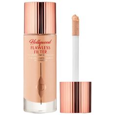 Charlotte Tilbury Hollywood Flawless Filter | Sephora Charlotte Tilbury Hollywood Flawless Filter, Charlotte Tilbury Hollywood Flawless, Hollywood Flawless Filter, Flawless Filter, Makeup Tip, Oil Moisturizer, Pat Mcgrath, Beauty Blender, Tinted Moisturizer