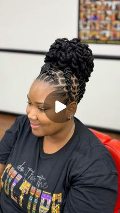 The Jean Effect ™️ on Instagram: "This is a monumental occasion 😂😂. I’ve been doing friend hair for 4 years and she has NEVER requested or let me do petals. I neeeeed this to go fed because 🗣️ LOOK AT THE MATERIAL 👐🏽.   #locs #dreads #locstyles #dreadstyles #womenlocstyles #womendreadstyles #rastas #petalbun #locpetals #locpetalstyles #barrelroll #barrelrolls #weddinghair #weddinglocs #weddinglocstyles" Loc Petals Hairstyles, Petal Bun Locs, Loc Petals, Short Dread Styles, Long Loc Styles, Handmade Dreadlocks, Dreads Styles For Women, Short Dreads