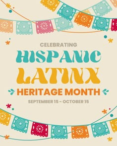 Latino Poster Design, Hispanic Heritage Month Poster Ideas, Hispanic Heritage Month Graphic Design, Cultural Graphic Design, Spanish Graphic Design, Hispanic Culture Aesthetic, Latino Poster, Mexican Heritage Month