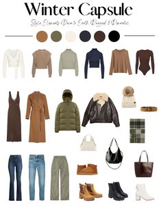 Kibbe Pure Natural, Girly Edgy Outfits, Earth Tone Outfits Aesthetic, My Style Aesthetic, Nature Aesthetic Outfit, Capsule Wardrobe For Winter, Edgy Capsule Wardrobe, Winter Travel Wardrobe, Create Capsule Wardrobe