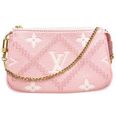 Used Louis Vuitton Pochette Accessoires Women's Pouch M81140 Monogram Empreinte Rose (Sku: Gzl13iyl) === General === Brand : Louis Vuitton === Design === Type : Pochette, Pouch Material : Monogram Empreinte Color : Rose Gender : Women === Size === Size (Hxwxd) : 9.5cm X 15.5cm X 4cm / 3.74'' X 6.1'' X 1.57'' === Included Items === Accessories : None Accessories Notice : Before Purchasing, Please Refer To The Images Of The Accessories Included With The Item. === Condition === Condition : Used (Ve Rose Gender, Louis Vuitton Mini Pochette, Pochette Louis Vuitton, Used Louis Vuitton, Louis Vuitton Empreinte, Louis Vuitton Pochette, Fendi Shoes, Vuitton Bag, Pink Leather