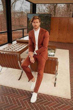 We are providing the Best Quality Mens suit, jackets, coats, velvet robes, tweed suits. we are specialist of making suits for wedding and for grooms and grooms men. we are happily accept orders in bulk for groomsmen and wedding party. The weight of this item is around 1000 -1200 grams. NOTE:- --------------- SLIGHT VARIATION IN COLOR IS POSSIBLE DUE TO DIFFERENT SCREENING AND PHOTOGRAPHIC RESOLUTIONS. Feel free to ask anything, we are here to help you. You can select your size according to US si Beach Wedding Suits, Mens Wedding Suits, Suit For Wedding, Orange Suit, Wedding Suits Groom, Groomsmen Suits, Groom Wear, Slim Fit Suit, Wedding Suits Men