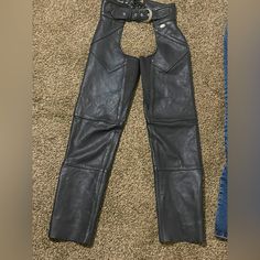 H-D Riding Chaps Worn 4 Times For Benefit Rides. Lots Of Life Left For A Rider!! Riding Chaps, Harley Davidson Women, Harley Davidson, Pant Jumpsuit, Pants For Women, Pants, Women Shopping, Black, Color