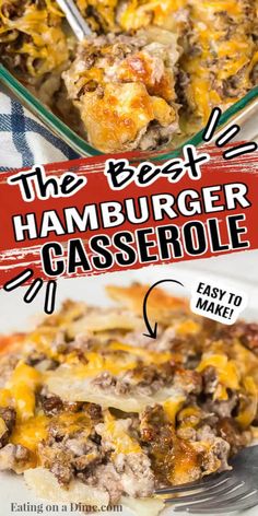 the best hamburger casserole recipe is easy to make