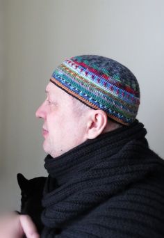 Men's Beanie, Rainbow Hat, Crochet Beanie, Beanie for Men, Knit Beanie, Skull Cap, Striped Hat, Colorful Hat, Crochet men's Beanie, Hat for Men, Striped Beanie, Boho, hippie, 70s-style, knit hat, Retro Cap. This hat is a men's (or women's) full beanie. Hand knit by me to my own design. Knit in the round so no seams. Made from Mixed yarn (75% wool) . Circumference of this hat pictures is about 21 3/4 -24 inches (55-61cm). This is a good size for most adults. Care: Hand wash only! at 30C\86F degre Crochet Striped Beanie, Handmade Multicolor Beanie Hat, Warm Multicolor Bohemian Beanie, Bohemian Multicolor Beanie, Bohemian Hand-knitted Beanie, Colorful Beanie, Mens Crochet Beanie, Men Boho, Men's Beanie