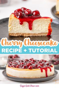 cherry cheesecake recipe and how to make it