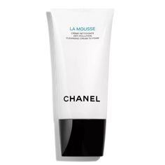 LA MOUSSE Anti-Pollution Cleansing Cream-to-Foam - CHANEL | Ulta Beauty Chanel Hydra Beauty, Cream Texture, Benzoic Acid, Beauty Sale, Foam Cleanser, Face Cleanser, Luxury Beauty, Ulta Beauty, Pollution