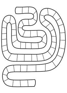 a black and white image of a snake that is in the shape of a letter s