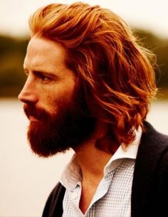 Now, normally, I'm not all about Gingers but the beard. Redhead Men, Red Beard, Ginger Beard, Ginger Men, Ginger Hair, Hair And Beard Styles, Beard Styles, Facial Hair, Haircuts For Men